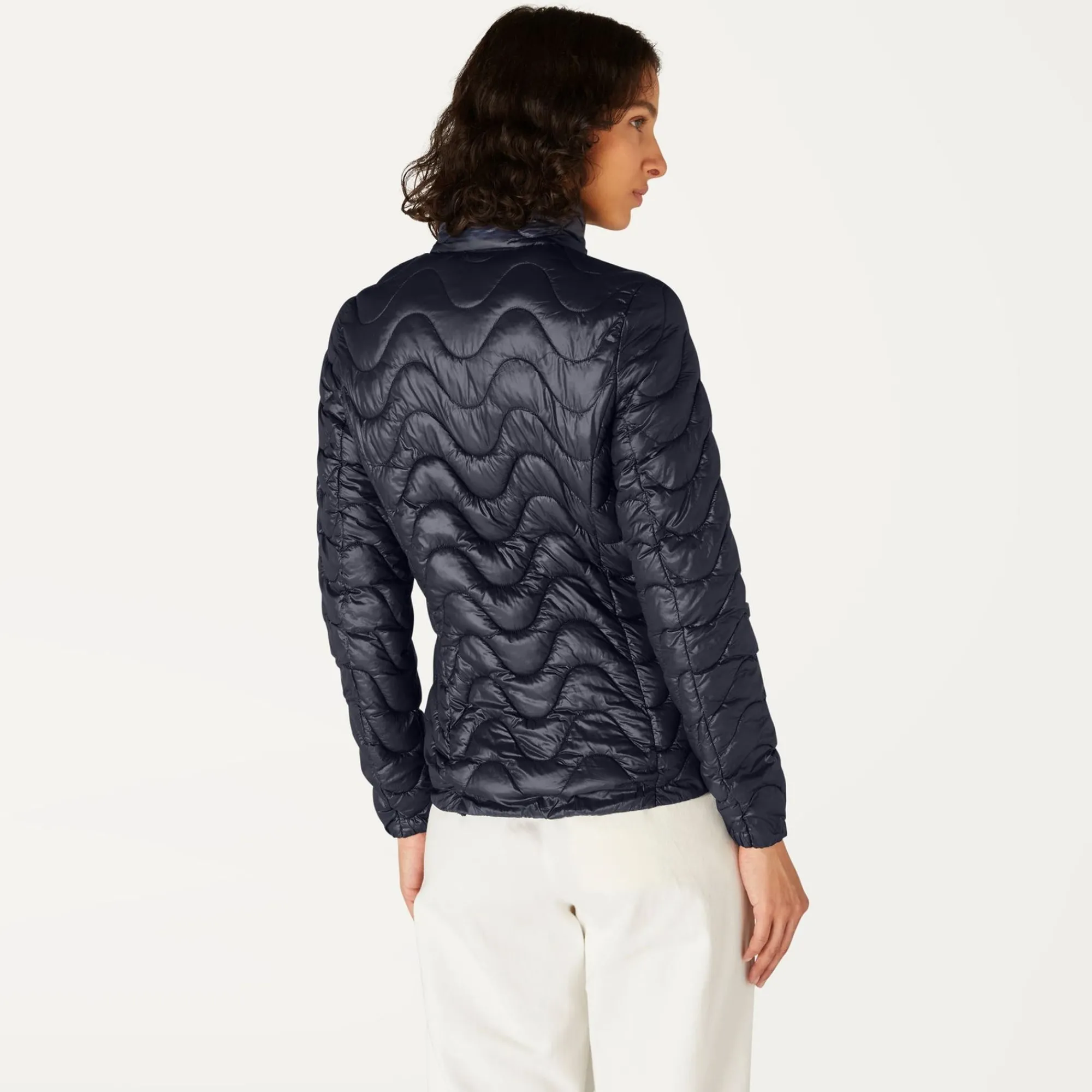 K-WAY Violette Quilted Warm - Jackets - Short - Woman - Blue Depth Best